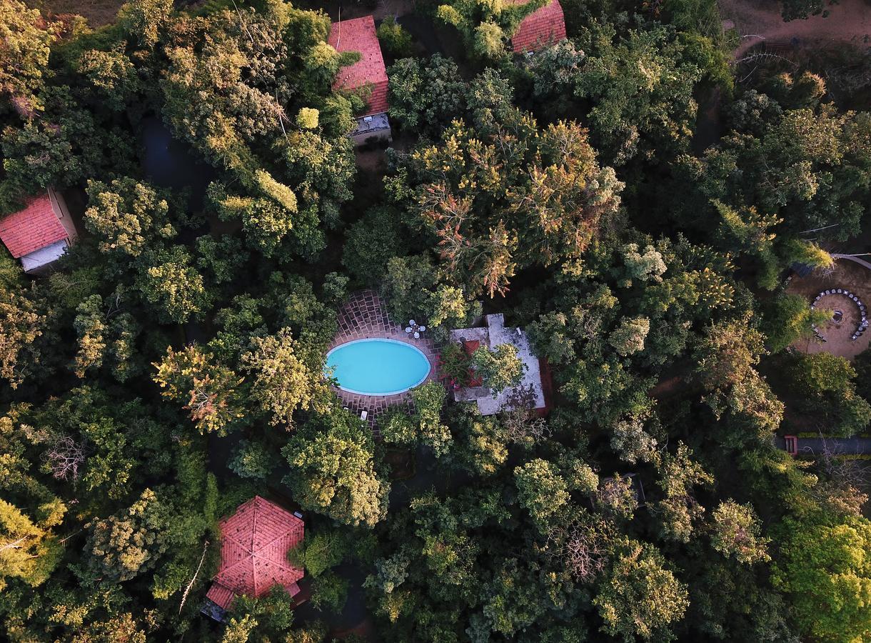 Pench Jungle Camp Hotell Khawāsa Exteriör bild