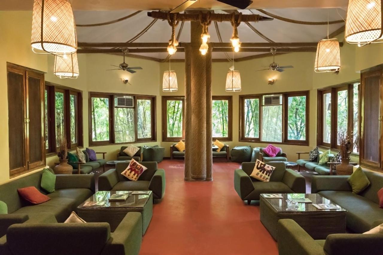 Pench Jungle Camp Hotell Khawāsa Exteriör bild