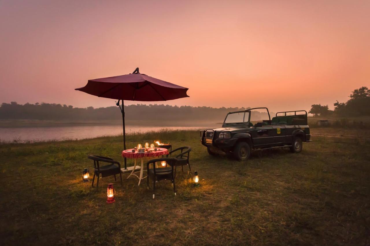 Pench Jungle Camp Hotell Khawāsa Exteriör bild