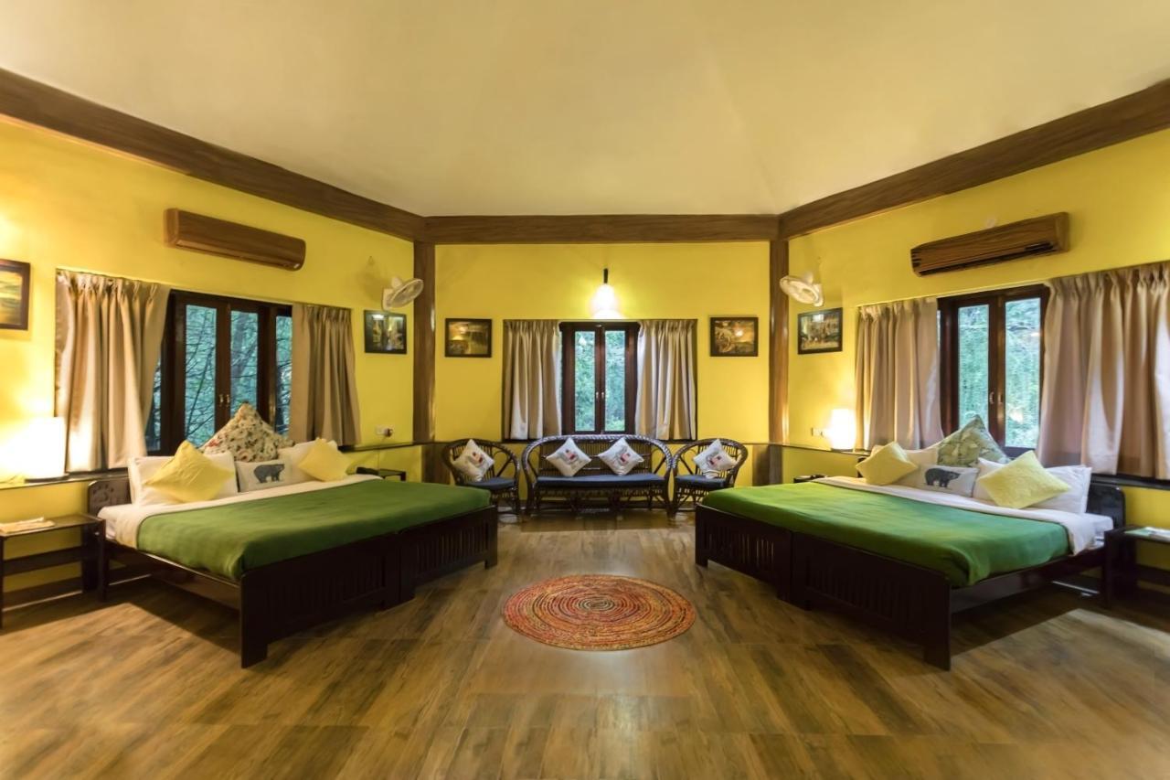 Pench Jungle Camp Hotell Khawāsa Exteriör bild
