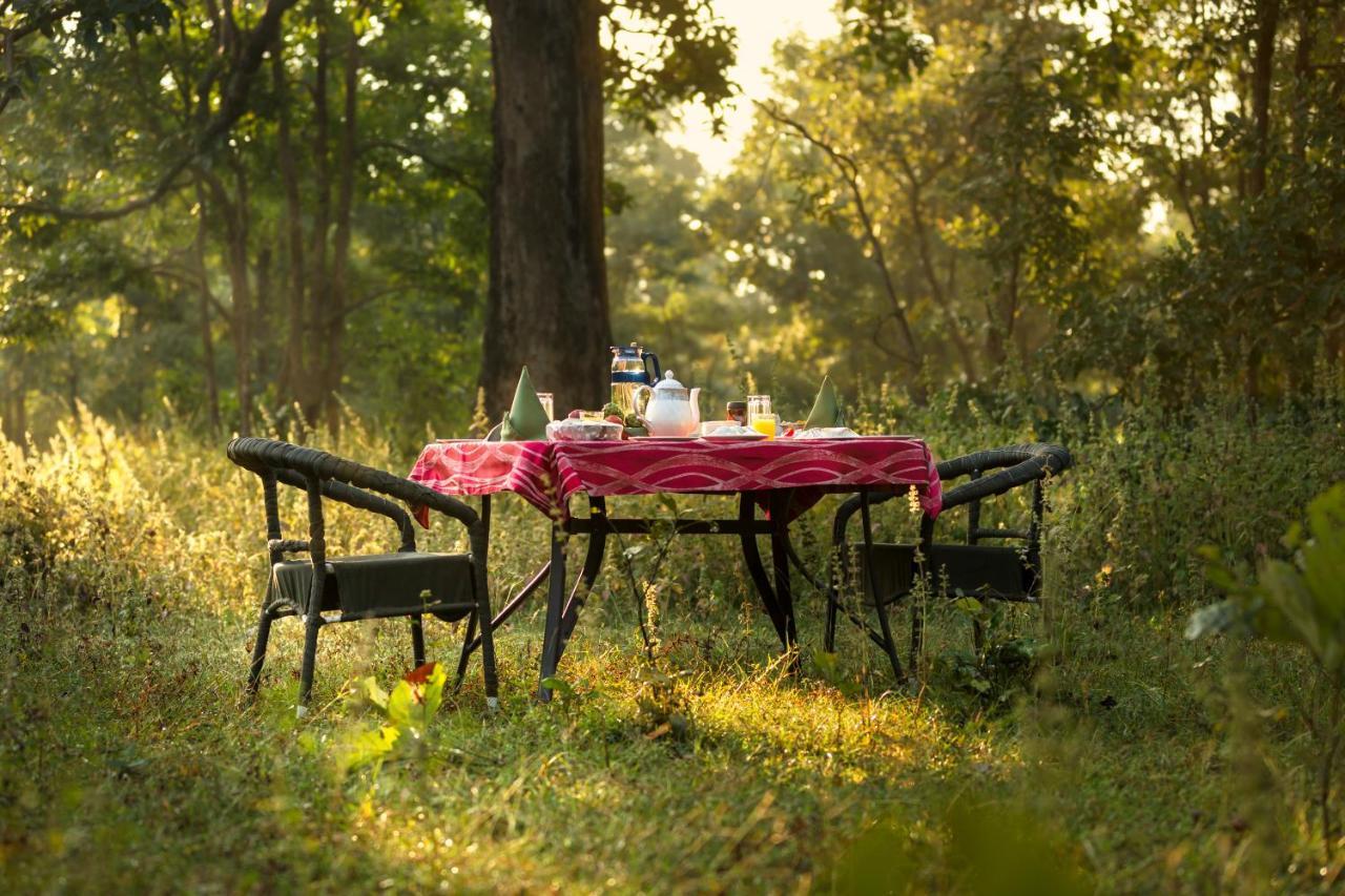 Pench Jungle Camp Hotell Khawāsa Exteriör bild