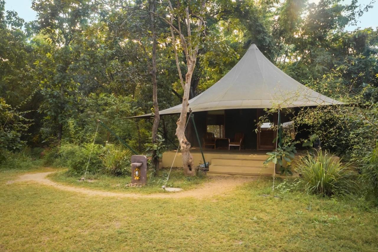 Pench Jungle Camp Hotell Khawāsa Exteriör bild