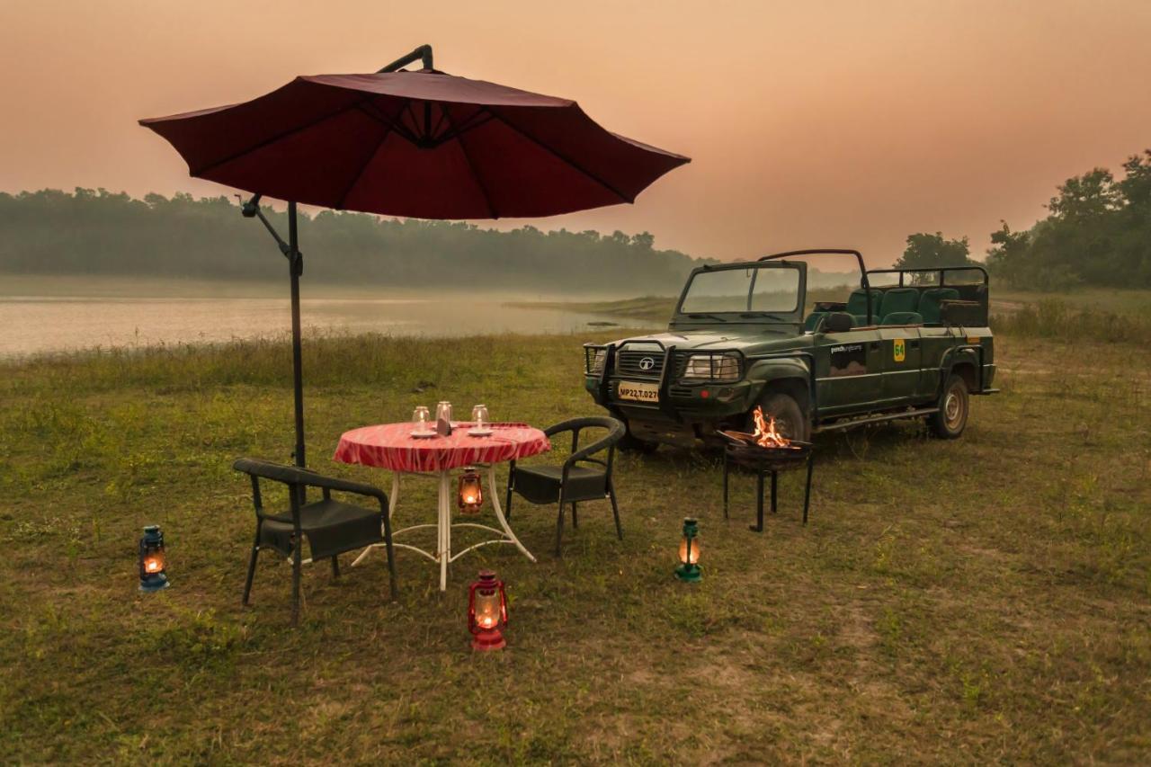 Pench Jungle Camp Hotell Khawāsa Exteriör bild