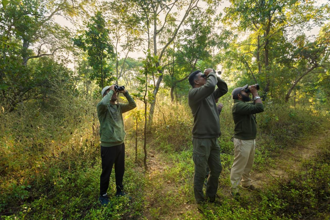 Pench Jungle Camp Hotell Khawāsa Exteriör bild